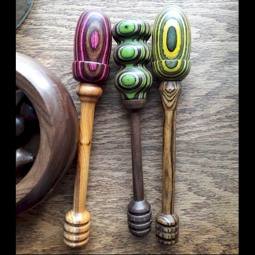 Hardwood Honey Ladle